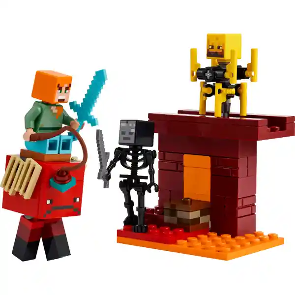 Set Construcción la Batalla de Lava Del Inframundo Lego