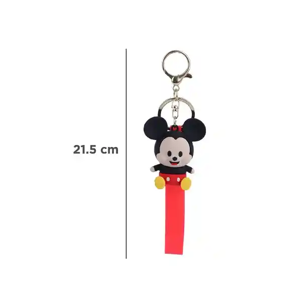 Llavero Mickey Mouse 3D Disney Colección 100 Smile Faces Miniso