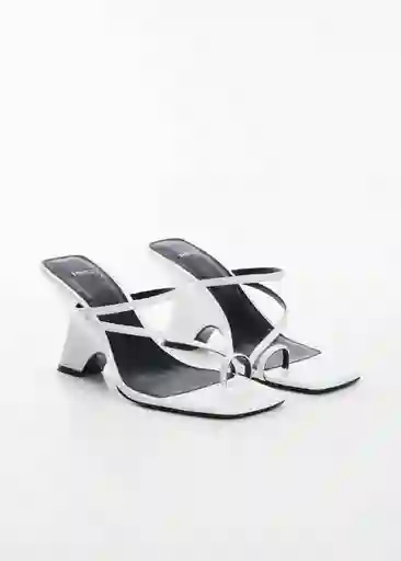 Sandalias Tokyo Blanco Talla 38 Mujer Mango