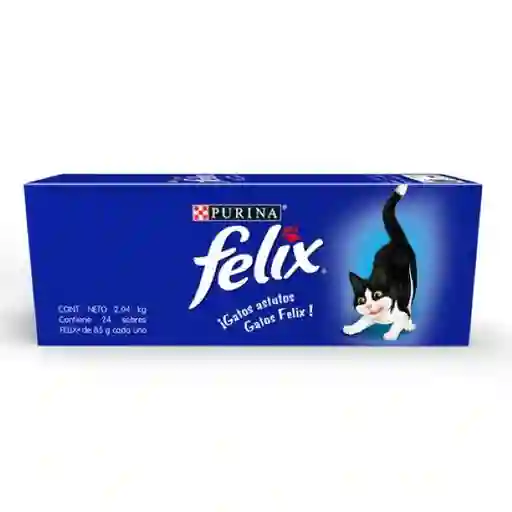 Felix Alimento Húmeda Para Gato Sabores Surtidos 85 g