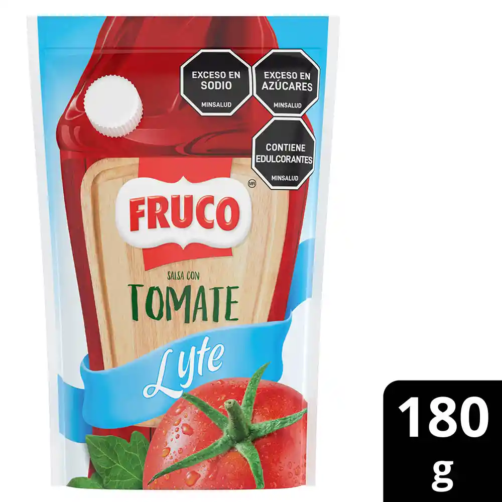 Salsa de Tomate Fruco Lyte doypack 180G