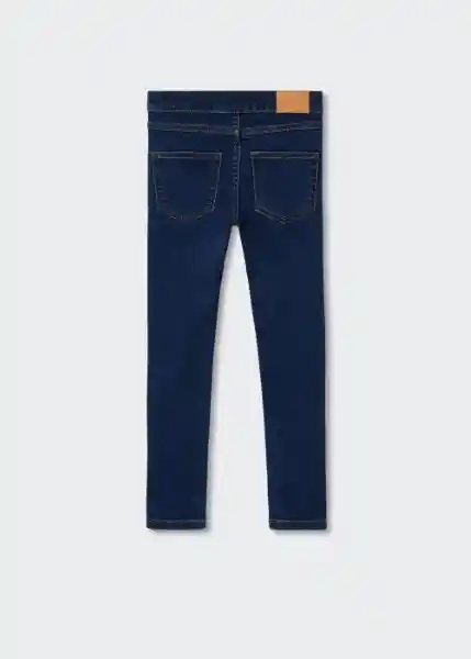 Jeans Supersk Tejano Oscuro Talla 10 Niñas Mango