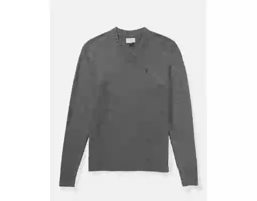 Suéter Tejido Hombre Gris Talla X-Small American Eagle