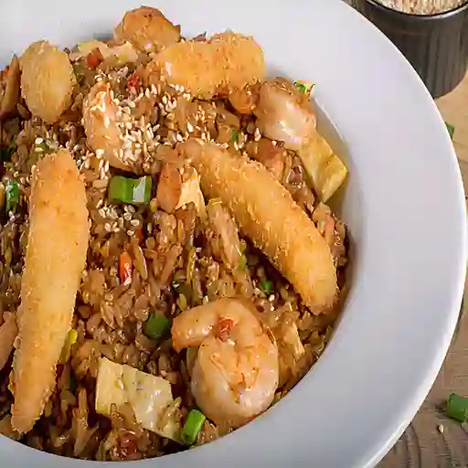 Arroz Chaufa de Mariscos