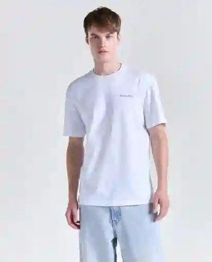 Camiseta Hombre Blanco Talla M 849G000_BLA110601 Americanino