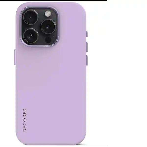 Decoded Case Backcover iPhone 15 Pro Digital Lavender