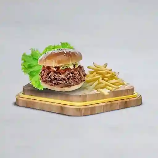Hamburguesa de Carne Desmechada