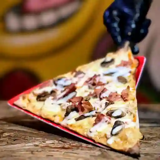 Pizza pollo cream grande