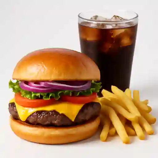 Combo Hamburguesa Nena Fina