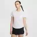 Nike Camiseta Swift Dftop Correr Mujer Blanco Talla S