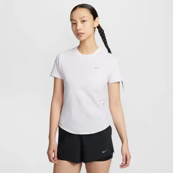 Nike Camiseta Swift Dftop Correr Mujer Blanco Talla S