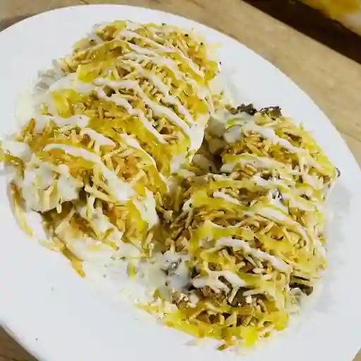 Chuzo desgranado pollo