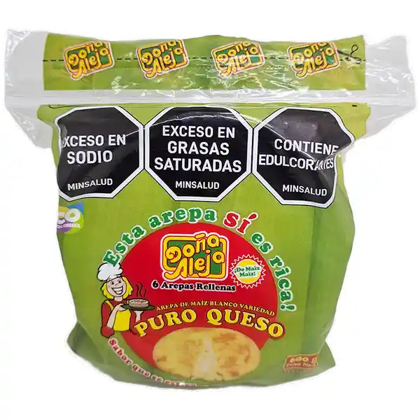  Dona Aleja Arepa Rellena Puroqueso 