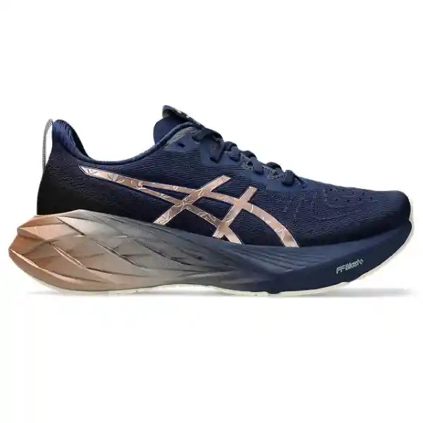 Asics Zapatos Novablast 4 Platinum Mujer Azul 8 1012B739-400