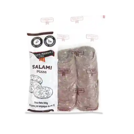 Resto Salami Pizza