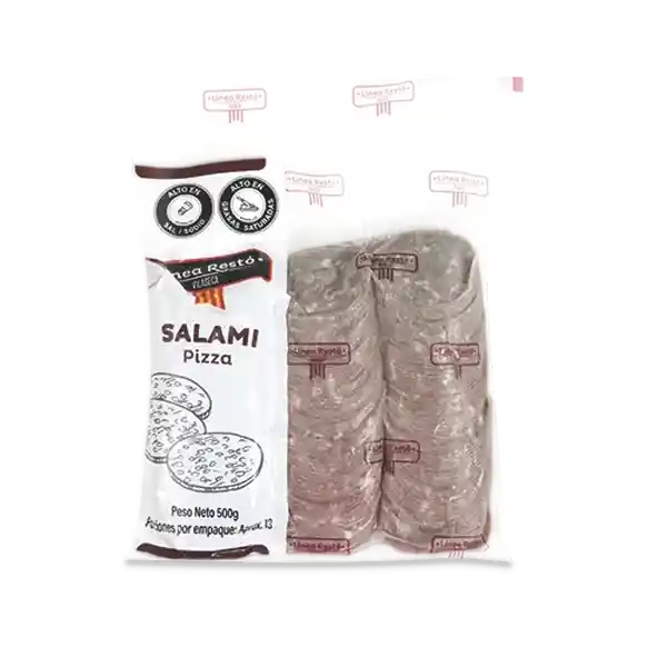 Resto Salami Pizza