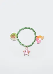 Pulsera Ana Verde Pastel Talla 99 Niñas Mango