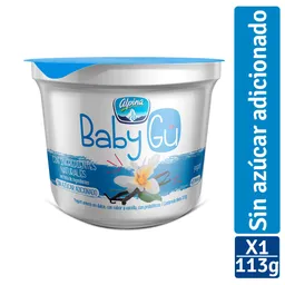 Yogurt Alpina Baby Gü Vainilla Vaso 113 g