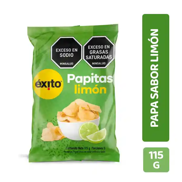 Papa Sabor Limón Éxito