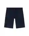 Short Cargo Azul Medianoche Ultraoscuro Talla 34 Chevignon