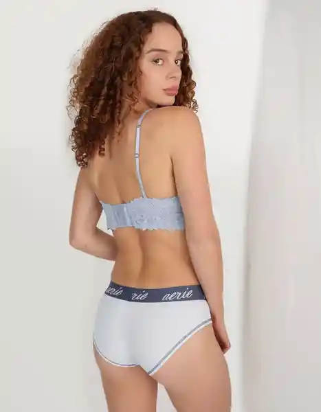 Bralette Aerie Azul Talla MEDIUM 4114412 American Eagle