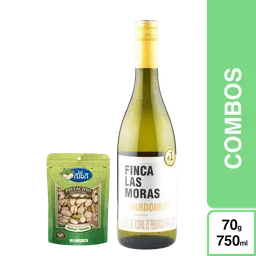 Combo 3 Finca Las Moras Vino Blanco Chardonnay + Del Alba