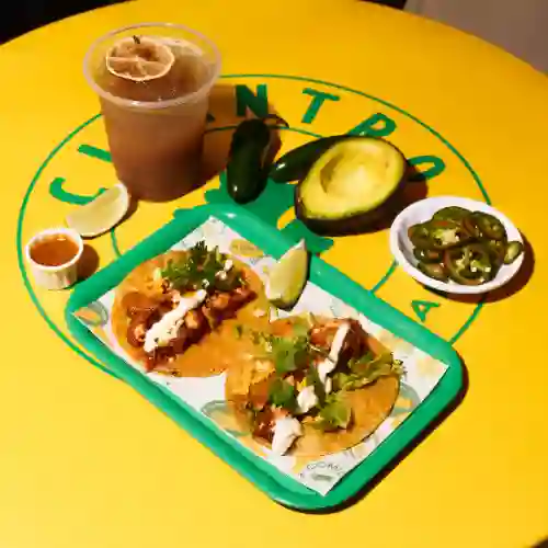 Tacos de Tinga de Pollo