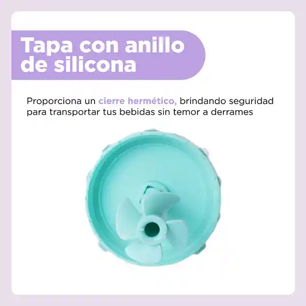 Vaso Con Pitillo Baby Shooky 560 mL Serie Bt21 Miniso