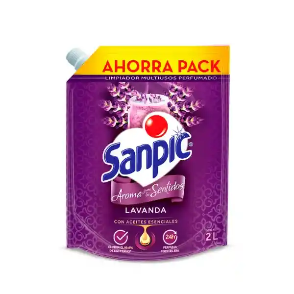 Sanpic Limpiador Multiusos Lavanda