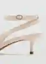 Zapatos Tado Beige Talla 36 Mujer Mango