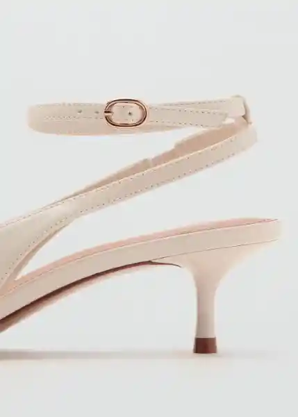 Zapatos Tado Beige Talla 36 Mujer Mango