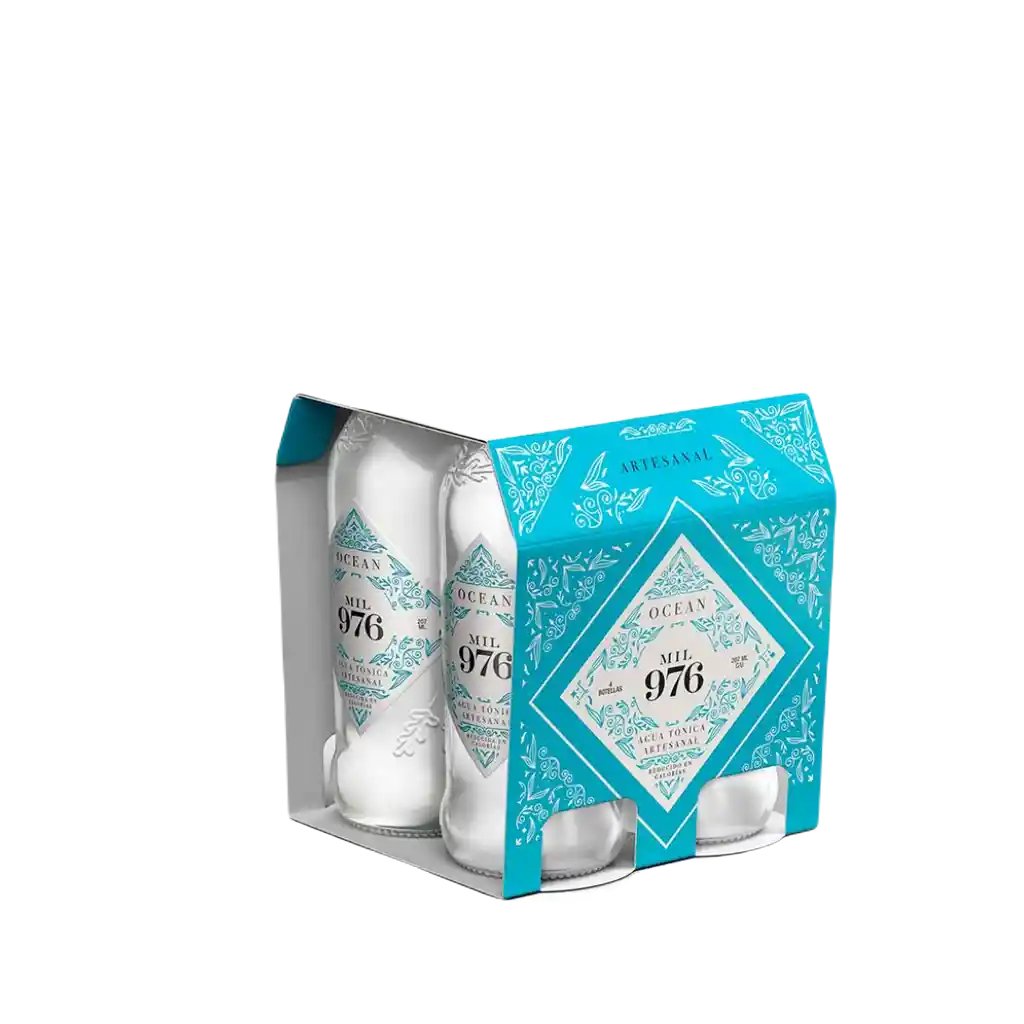 Agua Tonica Ocean Four Pack