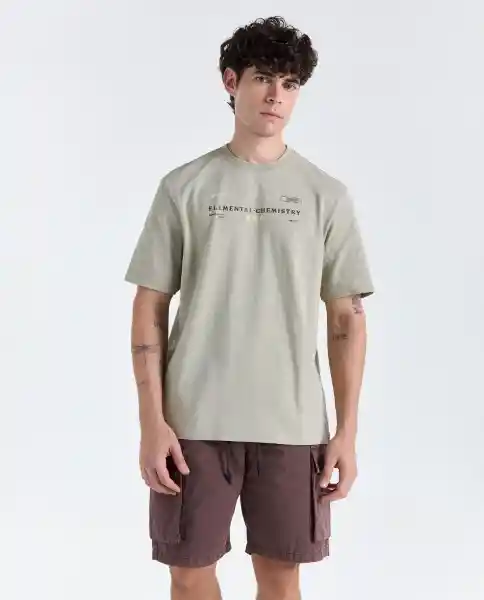 Camiseta Hombre Caqui Talla XL 849G008_CAQ150513 Americanino