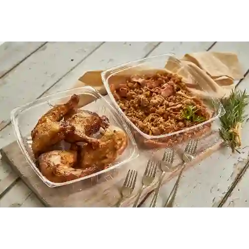 Combo Pollo Familiar + Arroz