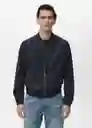 Chaqueta Bero Azul Noche Talla S Hombre Mango