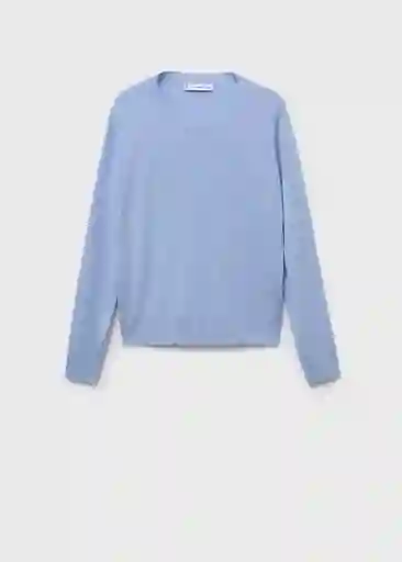Jersey Lucca Celeste Talla M Mujer Mango