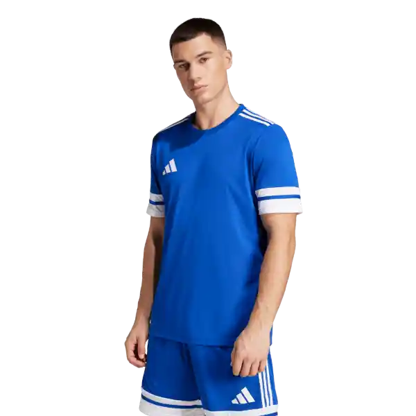 Adidas Camiseta Squa25 Jersey M Equipo Fútbol Para Hombre Azul L