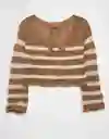 Suéter Mujer Beige Talla: X-LARGE 1572200 American Eagle