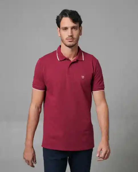 Camiseta Polo Hombre Rojo Talla M 190G010_ROJ191629 Rifle