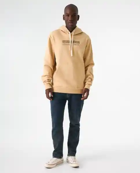 Buzo Hombre Beige Talla M 882G023_BEI141112 Americanino