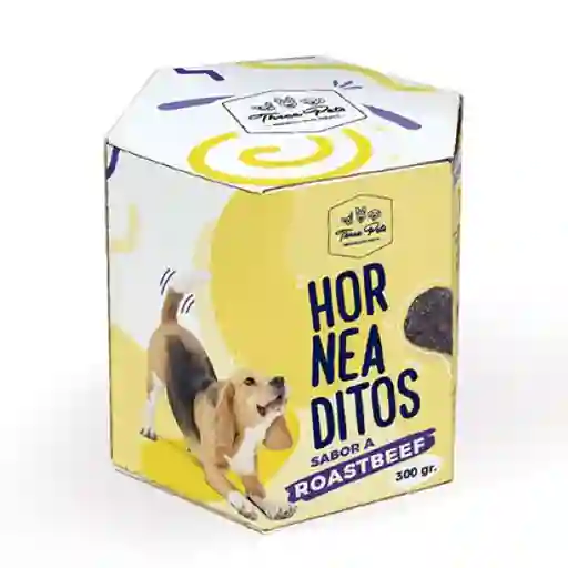 Three Pets Snack para Perros Horneaditos Sabor a Roastbeef
