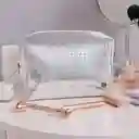 Cosmetiquera Rectangular Piel Cocodrilo Serie Plata Miniso