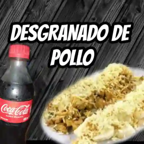 Chuzo Pollo Maiz y Cocacola 400Ml