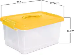 Kendy Contenedor de Alimento Organizadora Forte Media 8.5 L N°3