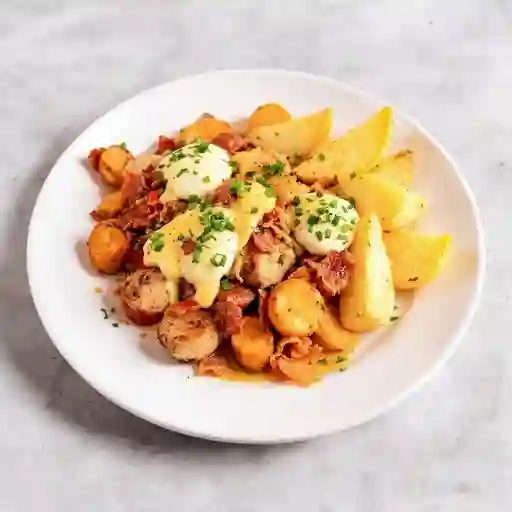 Perro al carbón combinado