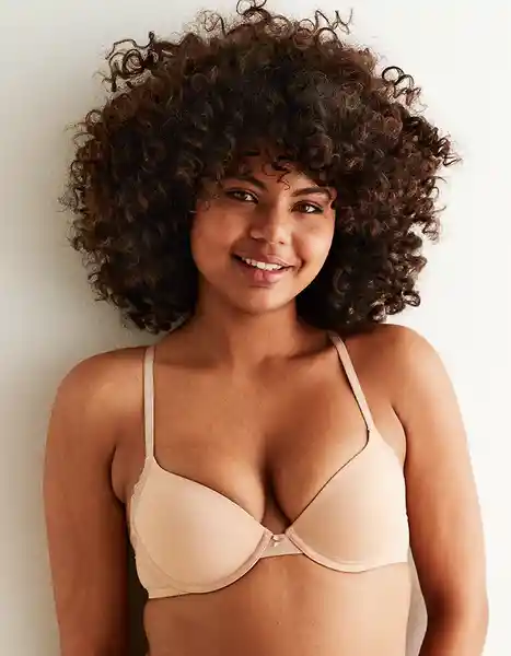 Brasier Aerie Beige Talla 34 B American Eagle 97314792