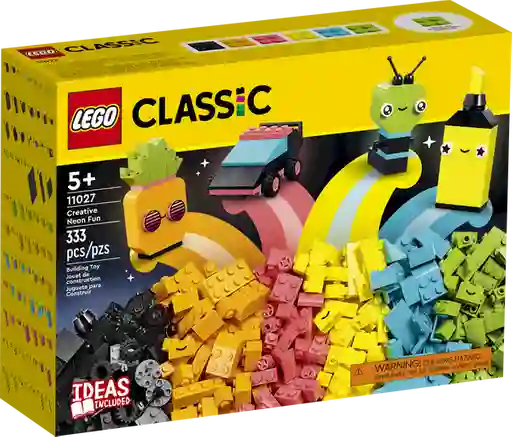 Juguete de Construcción Diversión Creativa Neón Lego