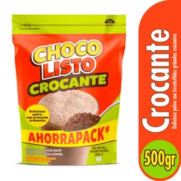 Chocolisto Alimento de Malta y Cocoa Granulado Crocante 