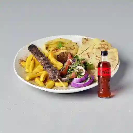 Combo Plato Kafta (Res) + Coca-Cola CERO 400ml