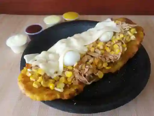 Patacón de Pollo